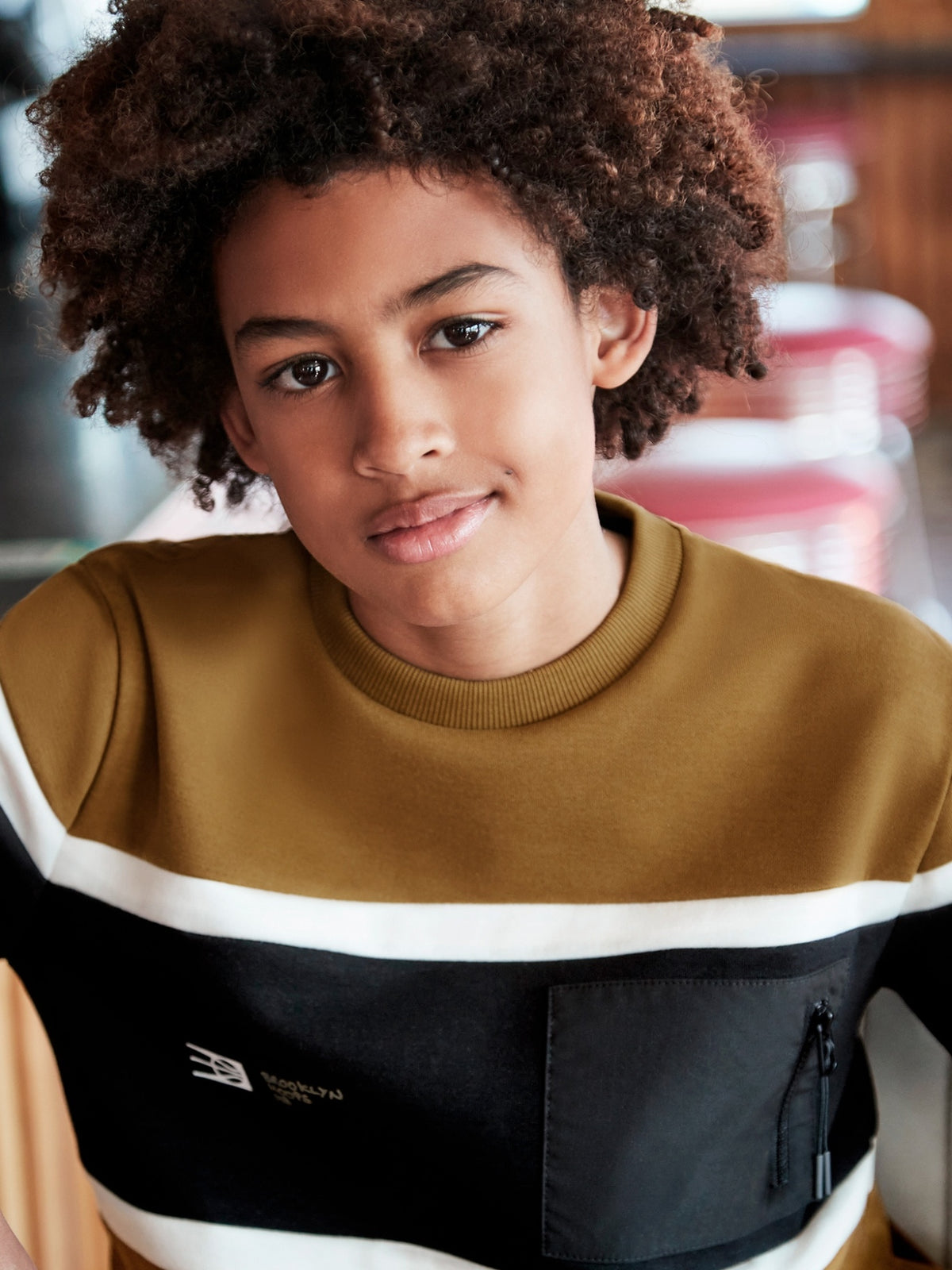 Sweat blocking Miso (Castanho Claro)  para Menino - Mayoral
