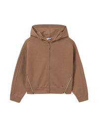 Casaco sport felpa Canela (Castanho Claro)  para Menina - Mayoral