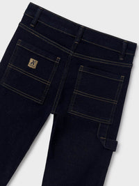 Calça soft denim worker Dark indig (Marinho)  para Menino - Mayoral