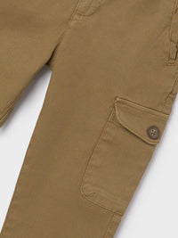 Calça slim Camel (Castanho Claro)  para Menino - Mayoral
