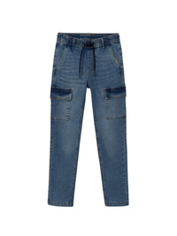 Calça denim jogger Base (Ganga c/ Lavagem)  para Menino - Mayoral