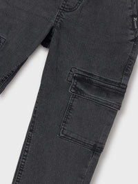Calça denim jogger Cinza escu (Cinza Escuro)  para Menino - Mayoral