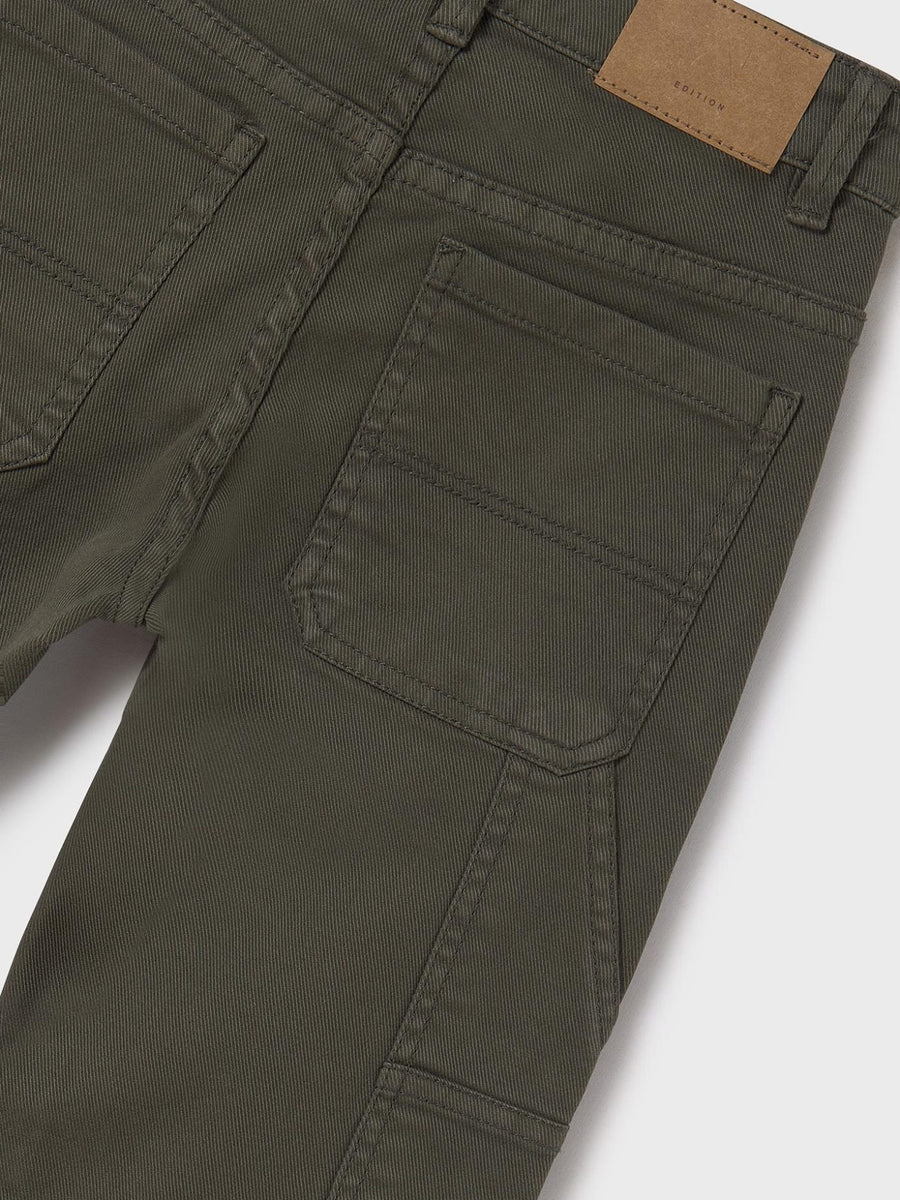 Calça worker Musgo (Verde Tropa)  para Menino - Mayoral