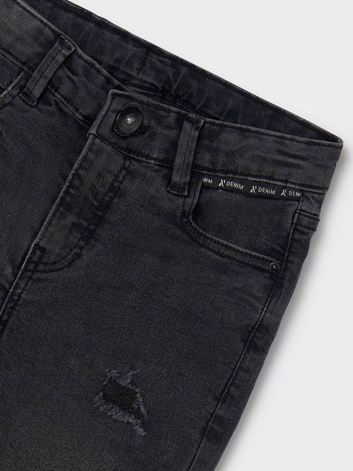 Calça denim rotos Cinza escu (Cinza Escuro)  para Menino - Mayoral