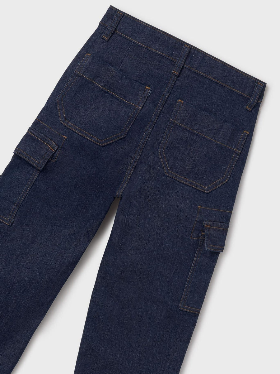 Calça ganga Escuro (Marinho)  para Menina - Mayoral