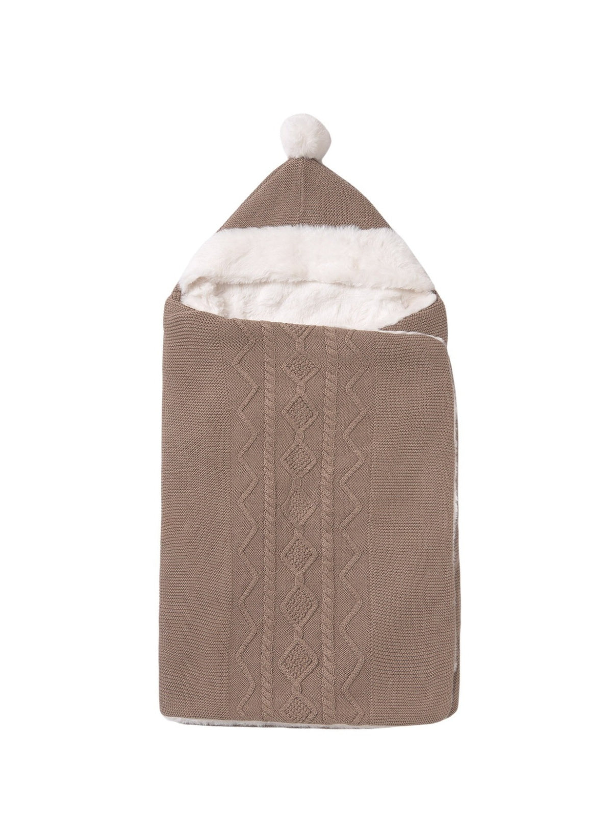 Bolsa tricot Praline (Castanho Claro)  para Bebé Menino - Mayoral
