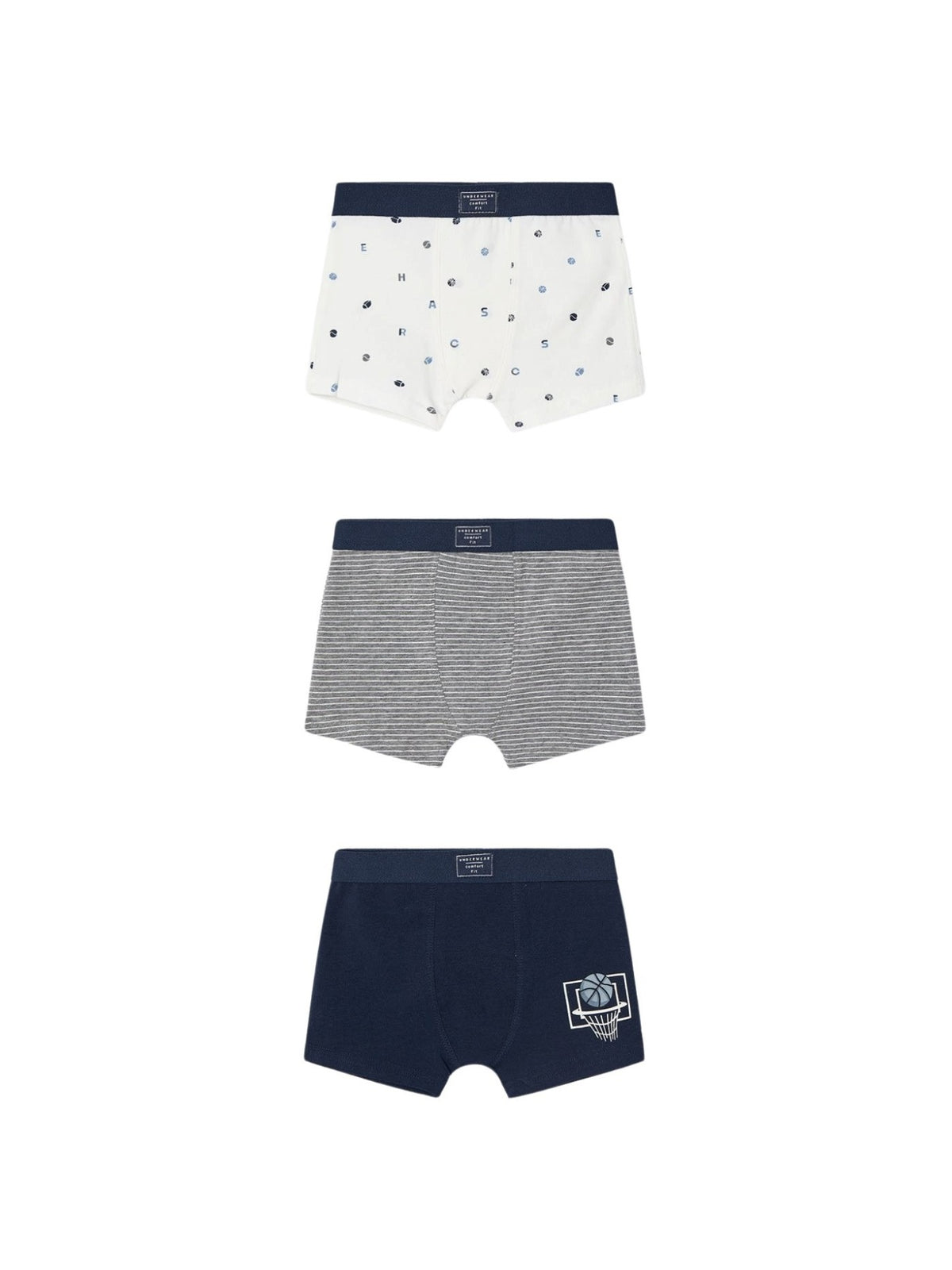Set 3 boxers Marinho (Marinho)  para Menino - Mayoral