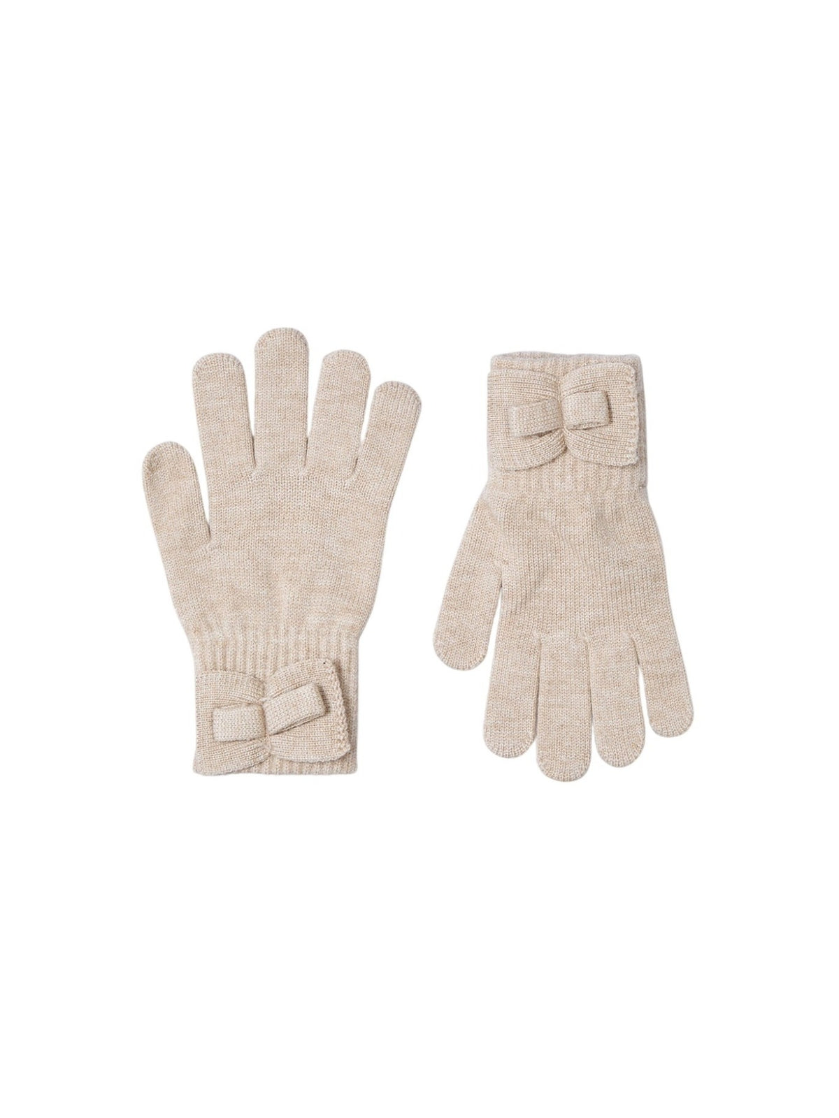 Luvas tricot Areia vig (Bege)  para Menina - Mayoral