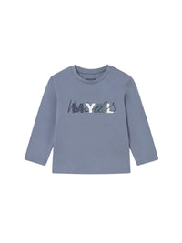 Camiseta básica bebé Iceberg (Azul Céu)  para Bebé Menino - Mayoral