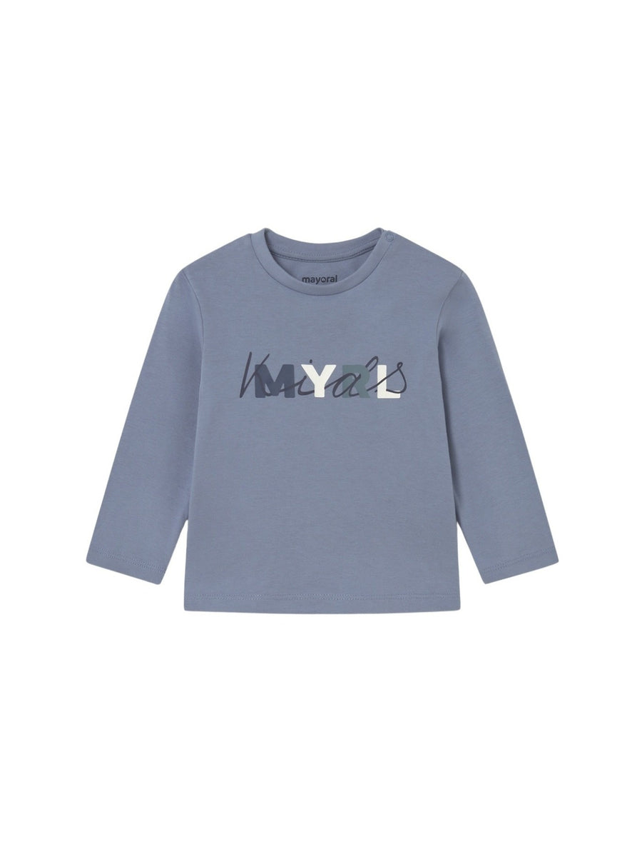 Camiseta básica bebé Iceberg (Azul Céu)  para Bebé Menino - Mayoral