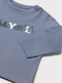 Camiseta básica bebé Iceberg (Azul Céu)  para Bebé Menino - Mayoral