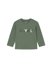 Camiseta básica bebé Abeto (Verde Tropa)  para Bebé Menino - Mayoral