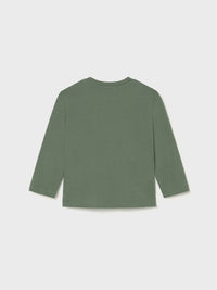 Camiseta básica bebé Abeto (Verde Tropa)  para Bebé Menino - Mayoral