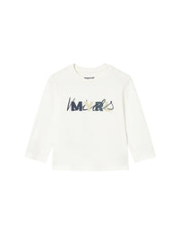 Camiseta básica bebé Nata (Creme / Pérola)  para Bebé Menino - Mayoral