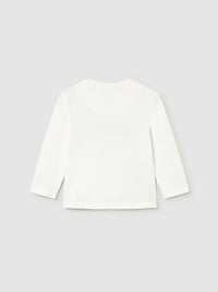 Camiseta básica bebé Nata (Creme / Pérola)  para Bebé Menino - Mayoral
