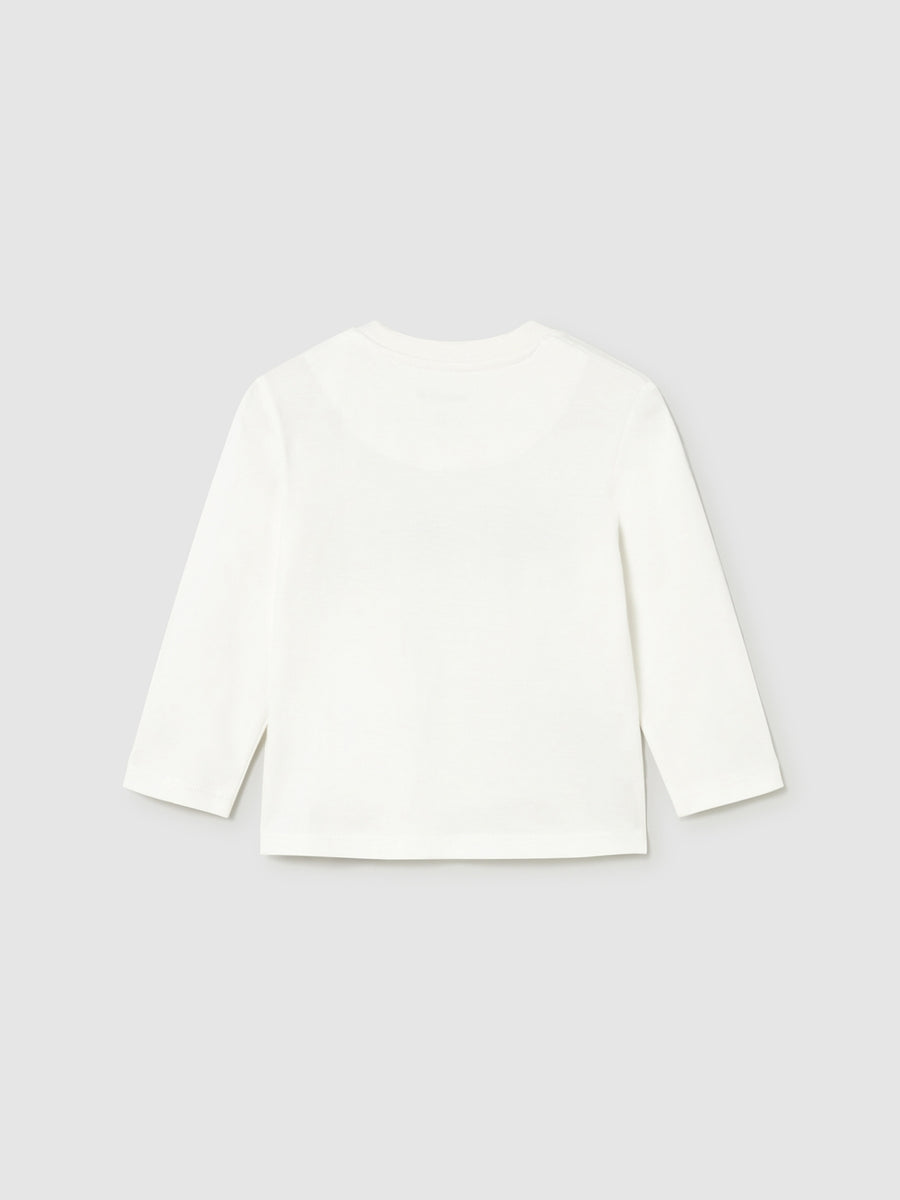 Camiseta básica bebé Nata (Creme / Pérola)  para Bebé Menino - Mayoral