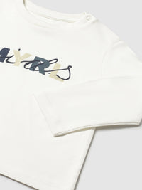 Camiseta básica bebé Nata (Creme / Pérola)  para Bebé Menino - Mayoral