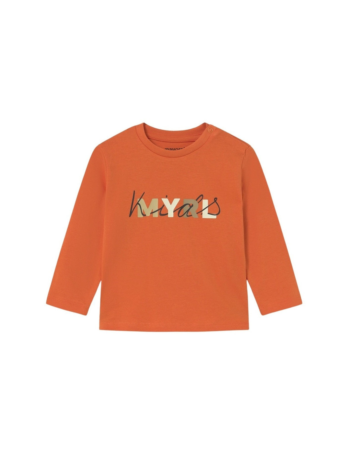 Camiseta básica bebé Cabaça (Laranja Outono)  para Bebé Menino - Mayoral