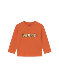 Camiseta básica bebé Cabaça (Laranja Outono)  para Bebé Menino - Mayoral