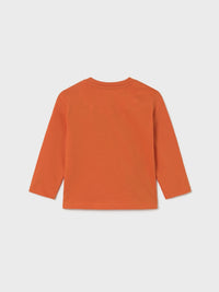 Camiseta básica bebé Cabaça (Laranja Outono)  para Bebé Menino - Mayoral