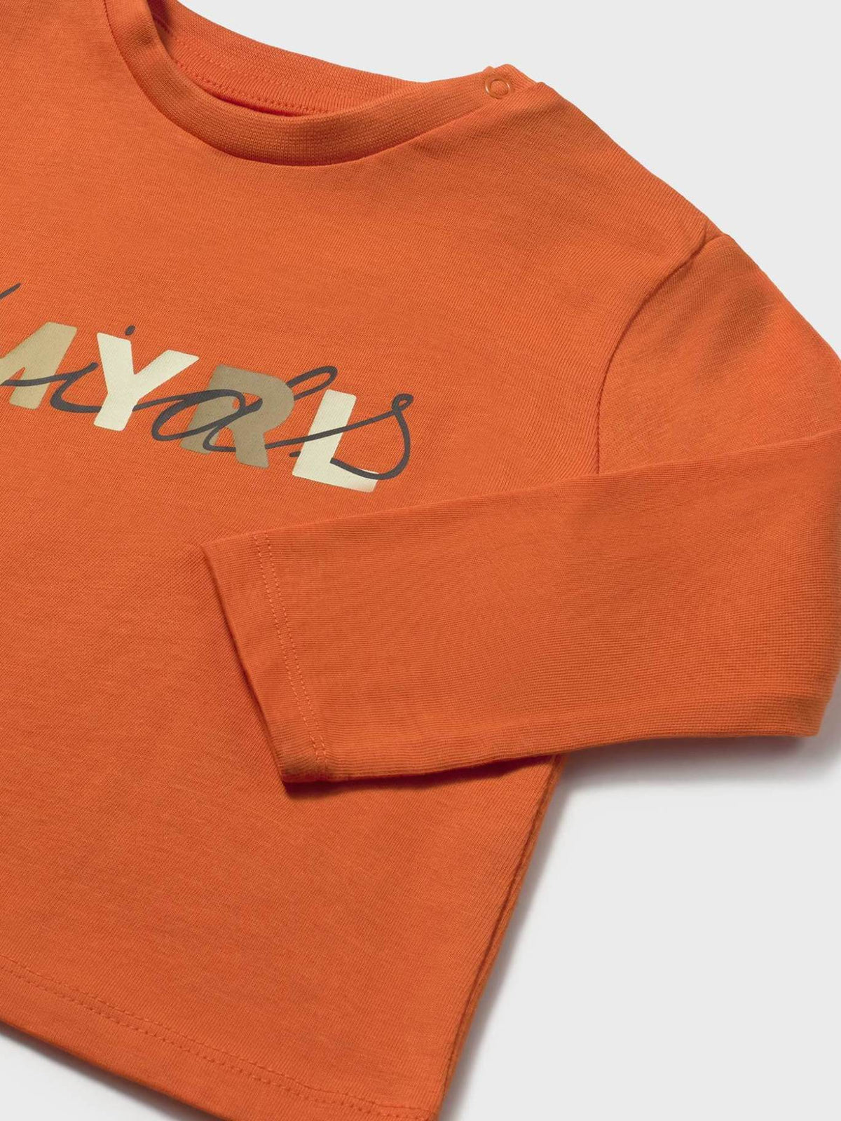 Camiseta básica bebé Cabaça (Laranja Outono)  para Bebé Menino - Mayoral
