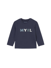 Camiseta básica bebé Azul (Azul)  para Bebé Menino - Mayoral