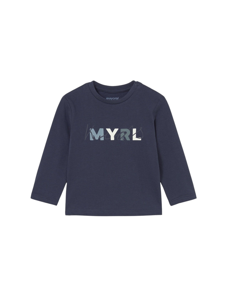 Camiseta básica bebé Azul (Azul)  para Bebé Menino - Mayoral