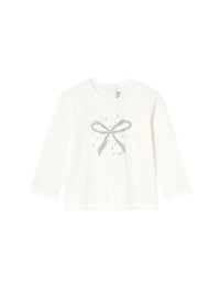 Camiseta básica bebé Nata (Branco)  para Bebé Menina - Mayoral