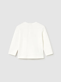 Camiseta básica bebé Nata (Branco)  para Bebé Menina - Mayoral