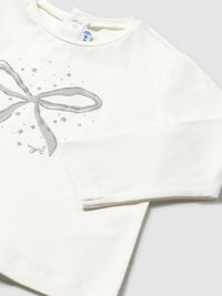 Camiseta básica bebé Nata (Branco)  para Bebé Menina - Mayoral