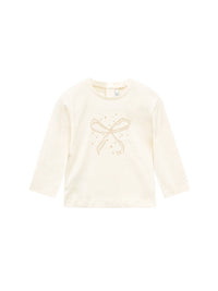 Camiseta básica bebé Macchiato (Creme / Pérola)  para Bebé Menina - Mayoral