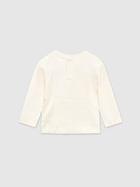 Camiseta básica bebé Macchiato (Creme / Pérola)  para Bebé Menina - Mayoral