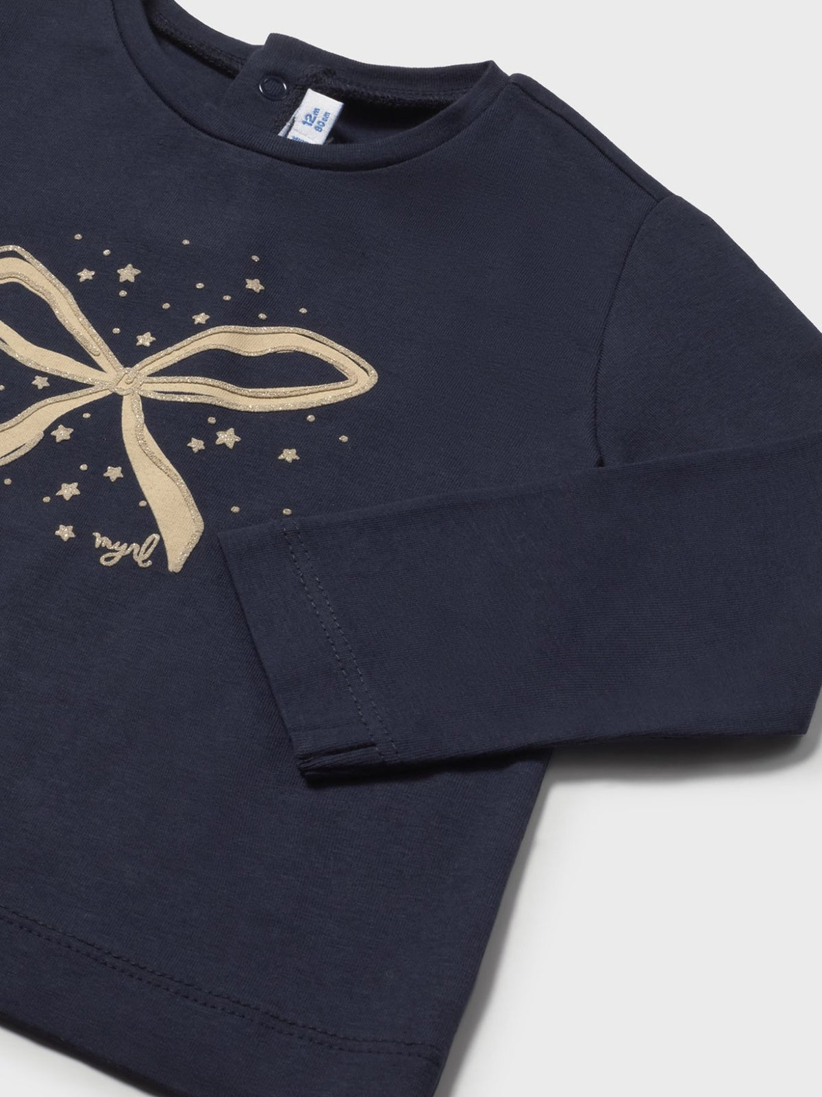 Camiseta básica bebé Marinho (Marinho)  para Bebé Menina - Mayoral