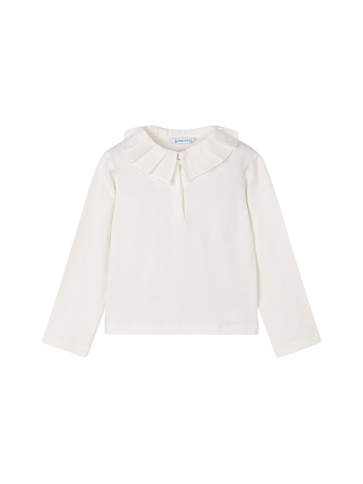 Polo m/comp. básico bebé Nata (Creme / Pérola)  para Menina - Mayoral