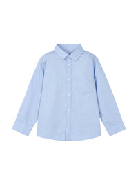 Camisa m/comp.básica Celeste ra (Celeste)  para Menino - Mayoral