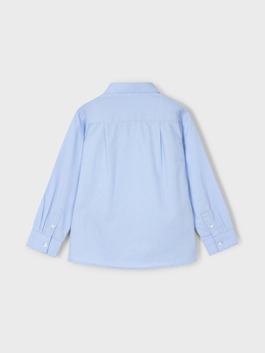 Camisa m/comp.básica Celeste ra (Celeste)  para Menino - Mayoral