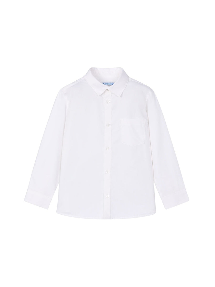 Camisa m/comp.básica Branco (Branco)  para Menino - Mayoral