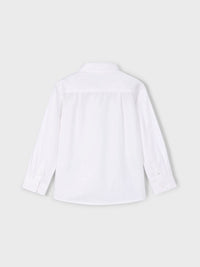 Camisa m/comp.básica Branco (Branco)  para Menino - Mayoral