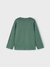 Camiseta básica bebé Abeto (Verde Tropa)  para Menino - Mayoral