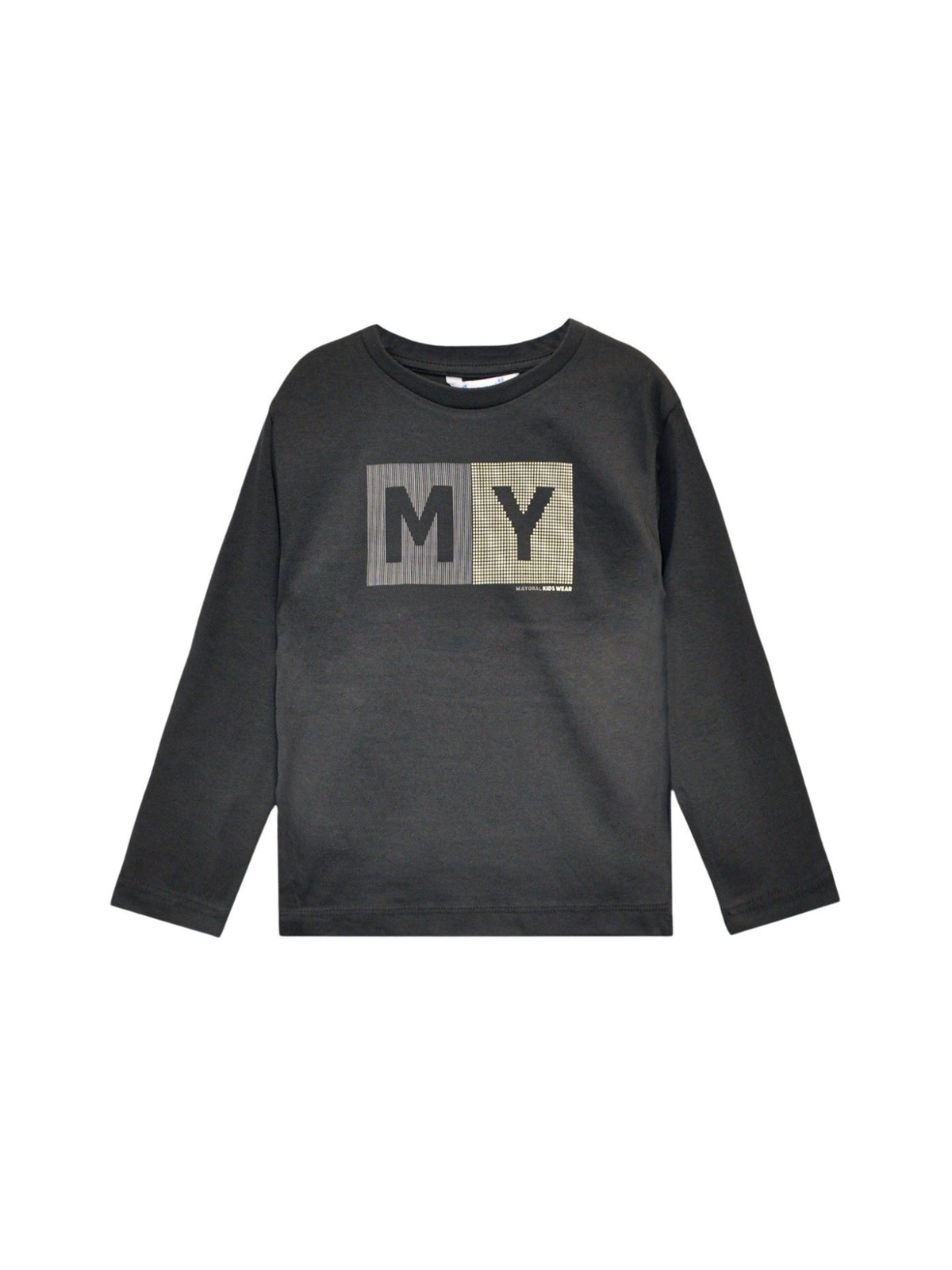 Camiseta básica bebé Sombra (Cinza Escuro)  para Menino - Mayoral