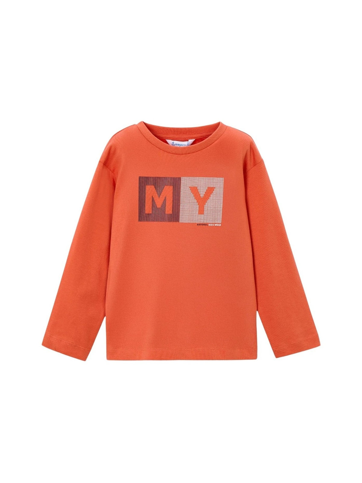 Camiseta básica bebé Laranja (Laranja Outono)  para Menino - Mayoral