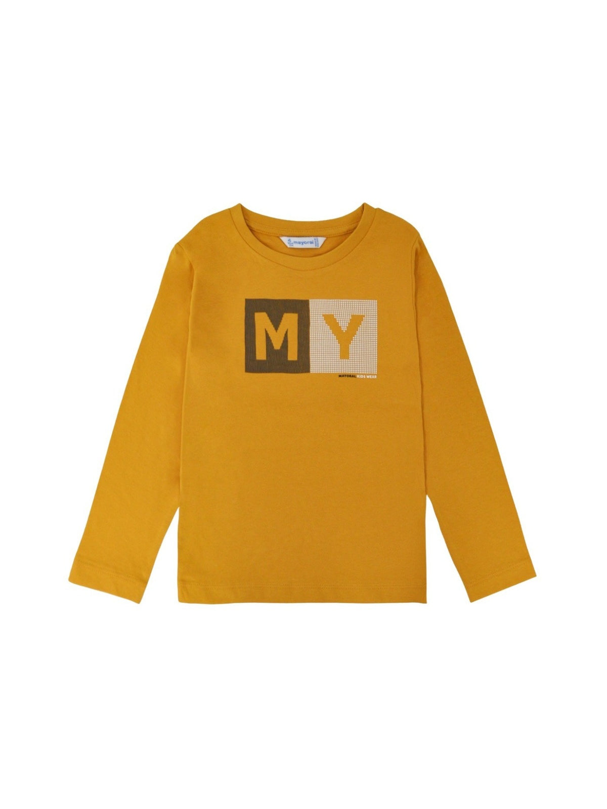 Camiseta básica bebé Mostarda (Amarelo Ocre)  para Menino - Mayoral