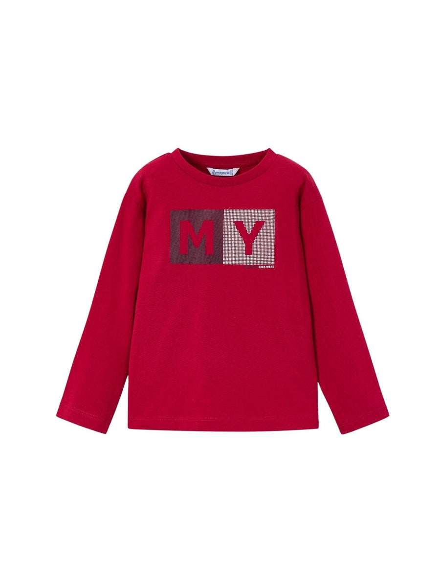 Camiseta básica bebé Vermelho (Vermelho)  para Menino - Mayoral