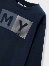 Camiseta básica bebé Marinho (Marinho)  para Menino - Mayoral