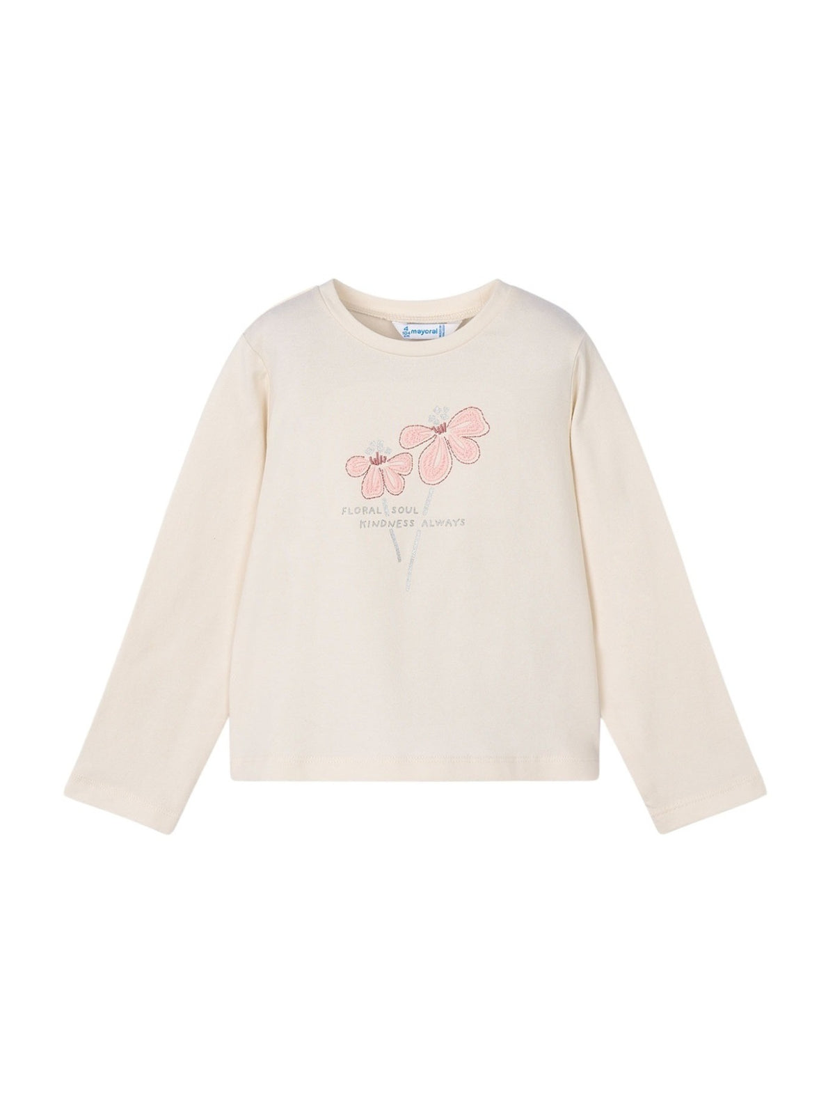 Camiseta básica bebé Macchiato (Bege)  para Menina - Mayoral