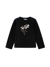 Camiseta básica bebé Preto (Preto)  para Menina - Mayoral