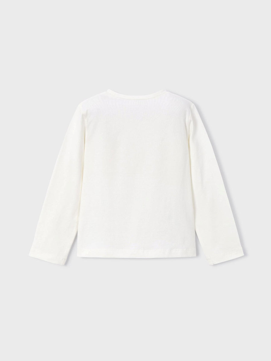 Camiseta básica bebé Nata (Creme / Pérola)  para Menina - Mayoral