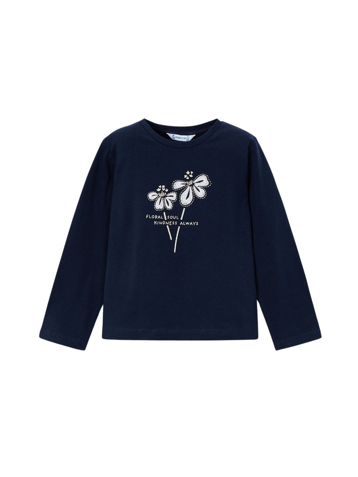 Camiseta básica bebé Marinho (Marinho)  para Menina - Mayoral