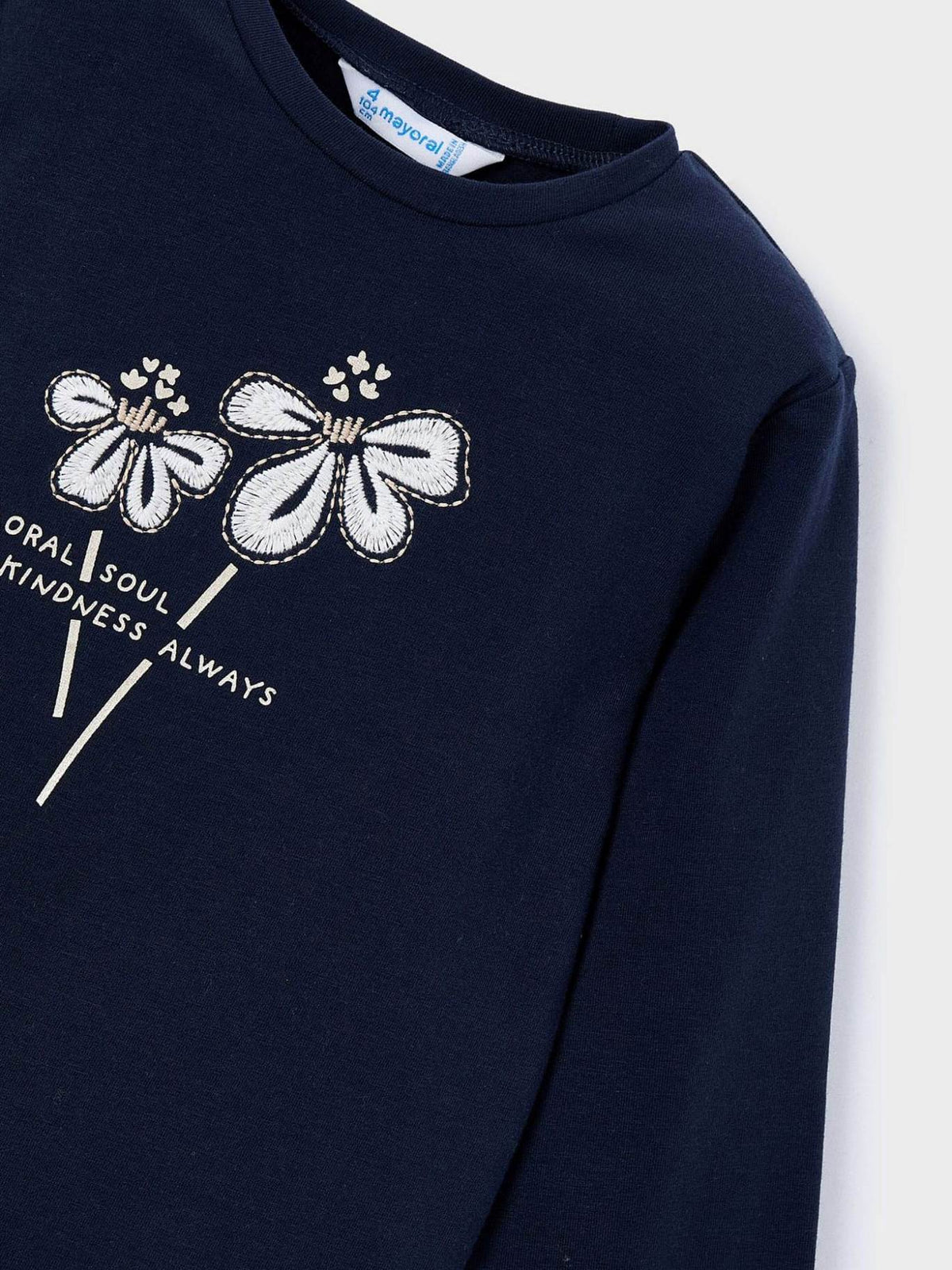 Camiseta básica bebé Marinho (Marinho)  para Menina - Mayoral