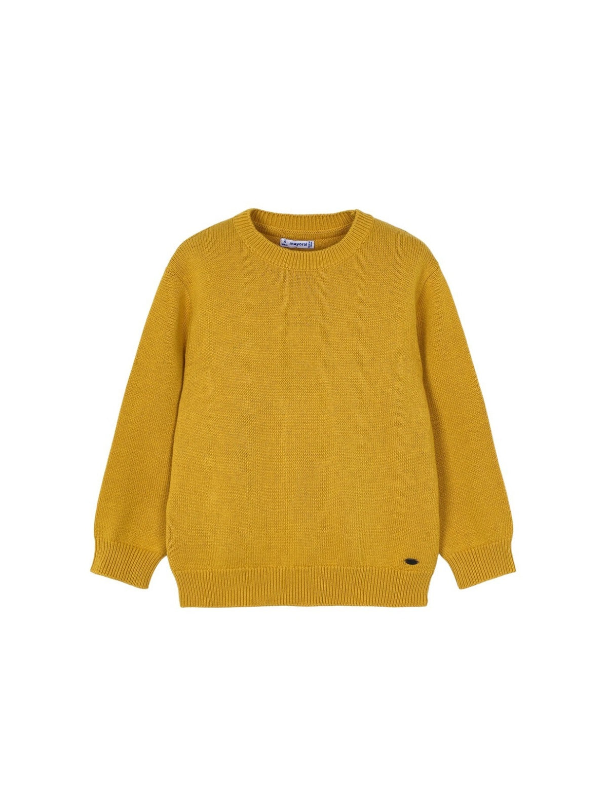 Jersey c/gola redonda básico Mostarda (Amarelo Ocre)  para Menino - Mayoral